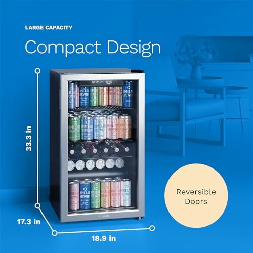 hOmeLabs Mini Fridge