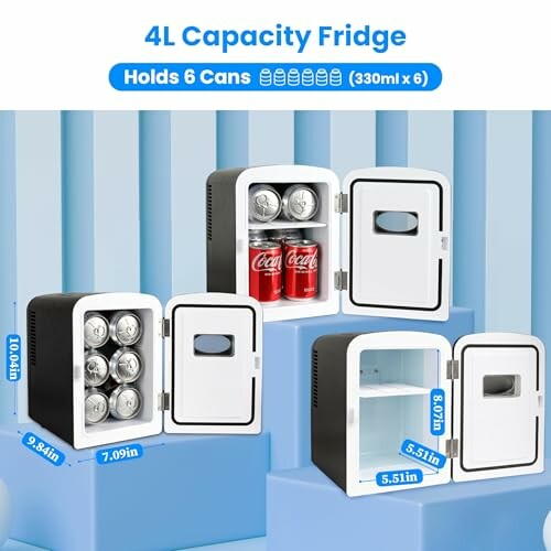 HealSmart Portable Mini Fridge