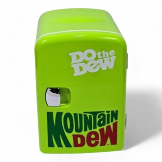 Mountain Dew MIS134MD Mini Portable Compact Fridge Cooler